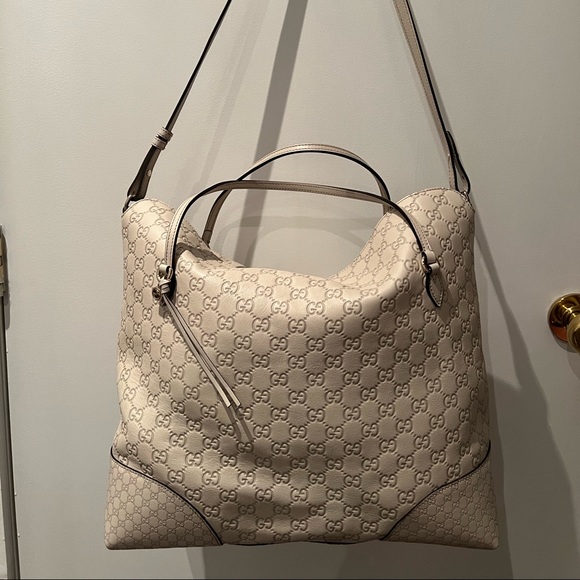 Gucci leather tote bag - Picture 7 of 8